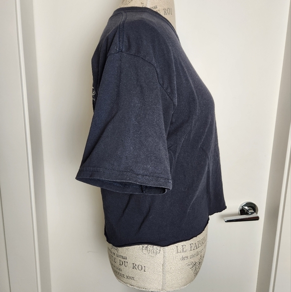 Cafe Crop Cotton Graphic Tshirt - Picture 7 of 10